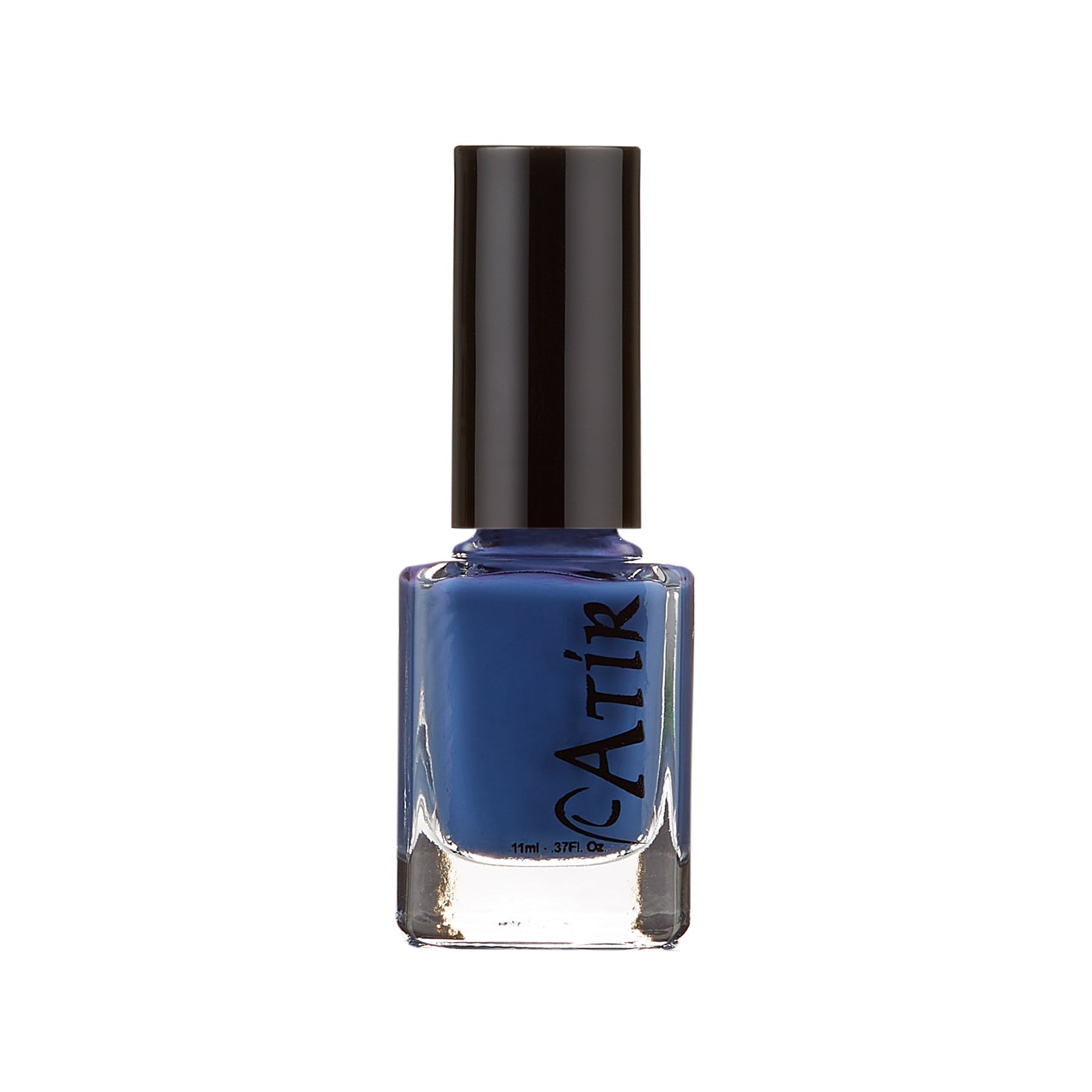 Non-toxic vegan blue nail polish – Hulla Blue by ATiR
